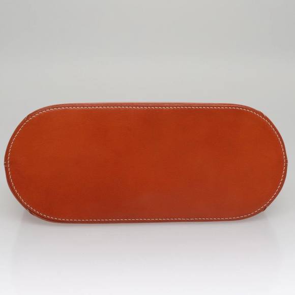 CELINE Hand Bag Leather Brown Auth bs21054 - Picture 9 of 16